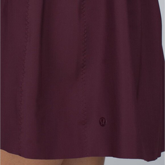 Lululemon Here to There Dress Size 4 Bordeaux Drama BNWT! - Picture 7 of 13